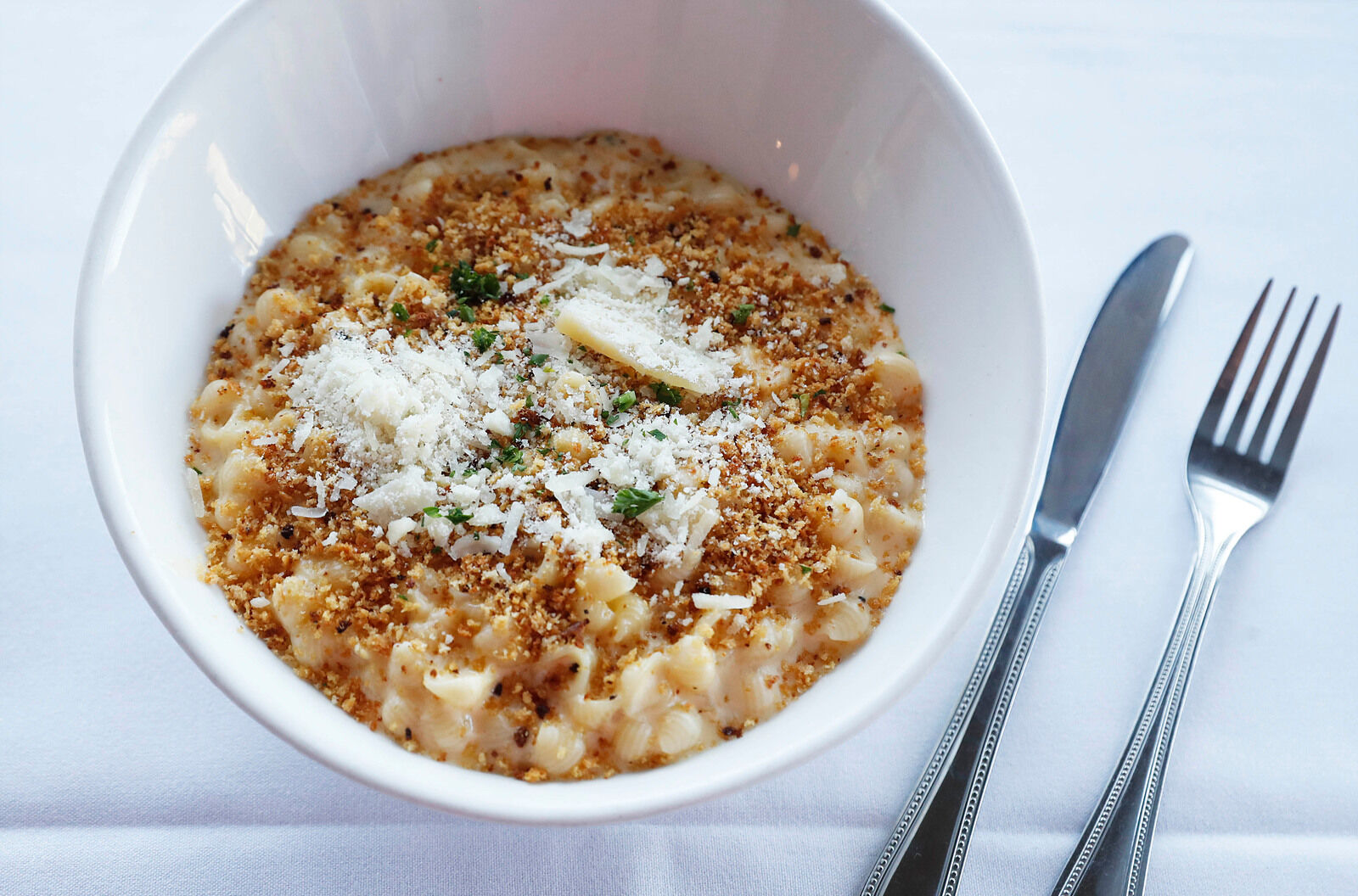 Zambistro in Medina truffled mac and cheese